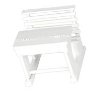 Table d'appoint compacte en bois naturel solide, idéale pour les arrangements de maquettes, table miniature en bois naturel