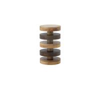 Table d'appoint D25xH45 cm en manguier marron FSC®100% Franka