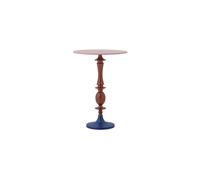 Table d'appoint D37xH52 cm en aluminium rouge Annan