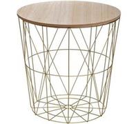 Table d'appoint D40 Kumi doré Atmosphera - Doré Doré G