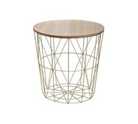 Table d'appoint D40 Kumi doré Atmosphera - Doré Doré G