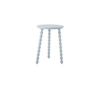 Table d'appoint D41xH53 cm en bois de sapin bleu Salino