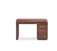 Table D'appoint de Bureau D'ordinateur Lampe de bureau en bois massif de luxe nordique, bureau d'angle en noyer noir, Table d'étude, Table d'ordinateur, commode, Table à thé Bureau de Jeu(Color:1200*6