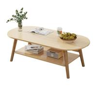 Table d'appoint de canapé avec étagère, petite table centrale pour salon, table de chevet auxiliaire moderne, table d'appoint en bois, bureau polyvalent pour ordinateur portable, meuble d'appoint