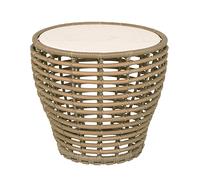 Table d'appoint de jardin Basket frame Cane-line Weave