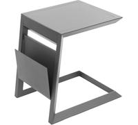Hespéride - Table d'appoint Allure en aluminium époxy L. 55 x H. 55 cm Gris graphite
