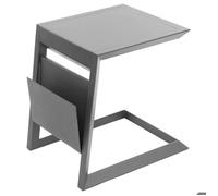 Hespéride - Table d'appoint Allure en aluminium époxy L. 55 x H. 55 cm Gris graphite