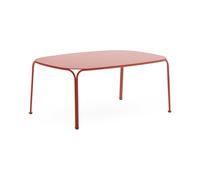 Table d'appoint de jardin Hiray LxWxH 90x59x38cm