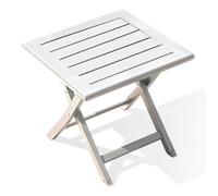 Table basse de jardin pliante en alu - Marius