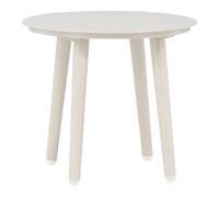Table d'Appoint de Jardin Ronde "Lina" 40cm Beige