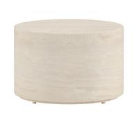 Table d'Appoint de Jardin Ronde "Lissabon" 60cm Beige