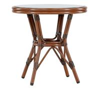 Table d'Appoint de Jardin "Sagres" 60cm Marron
