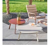 Table d'appoint de jardin Saona D70cm acajou - Hespéride