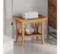 Table d'Appoint de Salle de Bain Table Basse Toilette Bois de Teck Solide vidaXL