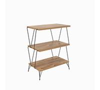 Table d'appoint de Salon MISSISSIPI moderne pin 48x75x31 cm