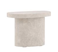 Table d'Appoint Design Bastad 50cm Gris Clair Gris G
