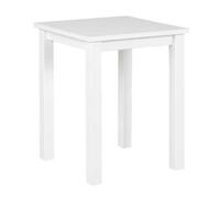 Table d'Appoint Design ""Garyo"" 55cm Blanc Laqué