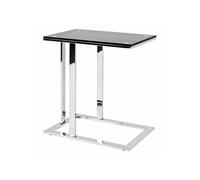 Table d'Appoint Design "Henia" 58cm Noir