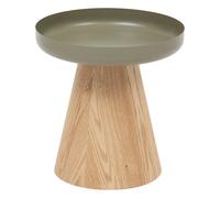 Table d'Appoint Design "Hercyna" 41cm Vert de Gris