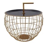Table d'Appoint Design "Jouy" 49cm Noir
