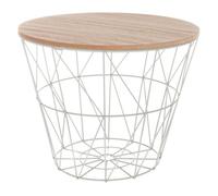 Table d'Appoint Design ""Kumi"" 30cm Gris