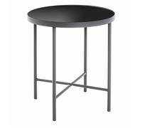 Table d'Appoint Design "Laila" 47cm Noir