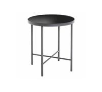 Table d'Appoint Design "Laila" 47cm Noir
