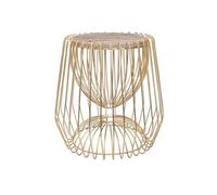 Table d'Appoint Design Malibu 51cm Marron Marron