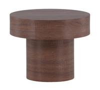 Table d'Appoint Design "Malung" 50cm Marron