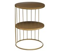Atmosphera Table d'appoint Kobu doré D36 cm