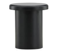 Venture Home - Bout de canapé rond 40 cm noir Namsos Noir G