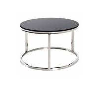 Table d'Appoint Design "Noja" 60cm Noir