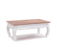 Table d'appoint Design OPIUMTISCH East en bois d'acajou recyclé 100 x 60 x 41 cm