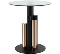 Table d'Appoint Design "Paula" 50cm Rose Rose G