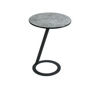 DRAKE - Table d'Appoint Design Plateau Aspect Céramique -