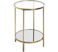 Table d'Appoint Design "Timana" 55cm Or Or G