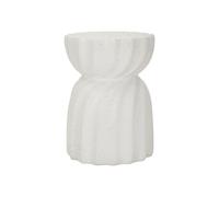 Table d'Appoint Design "Twisty" 47cm Blanc