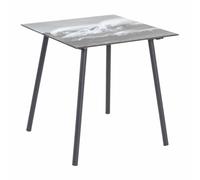 Table d'Appoint Design "Vagues" 41cm Noir