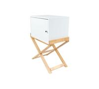 Table d'Appoint Design "Valérie" 75cm Blanc