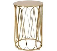 Table d'Appoint Design "Venice" 58cm Or Or