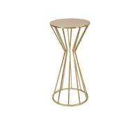 Table d'Appoint Design "Vienna" 80cm Or
