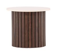 Table d'Appoint Design "Visingsö" 52cm Beige