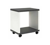 Table d'Appoint Desserte "Granit" 48cm Blanc