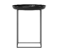 Table d'appoint Duke Small Ø 45cm laqué removable table top