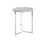 Table d'Appoint Effet Béton Miguel 54cm Gris