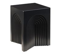Table d'appoint Elverumn 45 x 35 x 35 cm noir mat