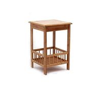 Table d'appoint en bambou, organiseur simple multicouche pour salon et chambre à coucher, installation facile, table basse