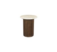 Table d'appoint en bois beige Arda