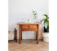 Table d'appoint en bois clair n°878