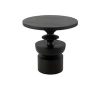 Table d'Appoint en Bois "Goa" 48cm Noir